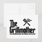 Invitation Carte Postale La Grillmère (Devant / Derrière)