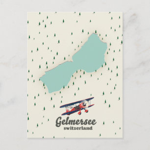 Invitation Carte Postale Lac de Gelmersee