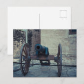 Invitation Carte Postale L'Alamo, San Antonio, Texas (Devant / Derrière)