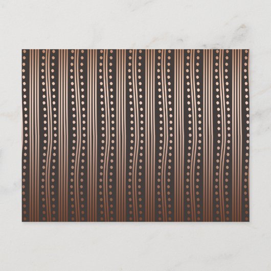 Invitation Carte Postale L'amour est Patient Rose Gold Mariage Changement d (Dos)