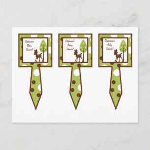 Invitation Carte Postale Le gâteau de 3 tasses sélectionne des cerfs