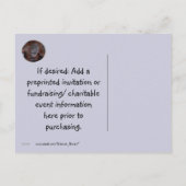 Invitation Carte Postale Le pouvoir de l'amour (Dos)