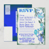 Invitation Carte Postale Le RSVP d'Adrienne (Devant / Derrière)