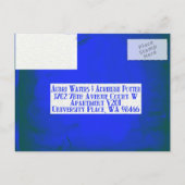 Invitation Carte Postale Le RSVP d'Adrienne (Dos)