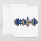 Invitation Carte Postale Leeds Skyline (Devant / Derrière)