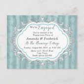Invitation Carte Postale Les tons pastel doux de Sage Green (Devant)