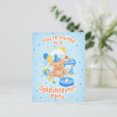 Invitation Carte Postale L'histoire de Splashtastic de Hamhock ! (Debout devant)