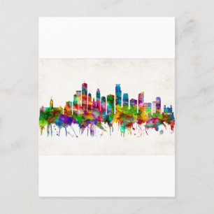 Invitation Carte Postale Ligne du Minneapolis