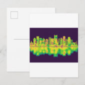 Invitation Carte Postale Ligne du Tennessee (Devant / Derrière)