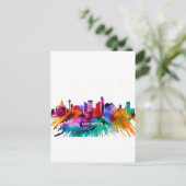 Invitation Carte Postale Liverpool Skyline (Debout devant)
