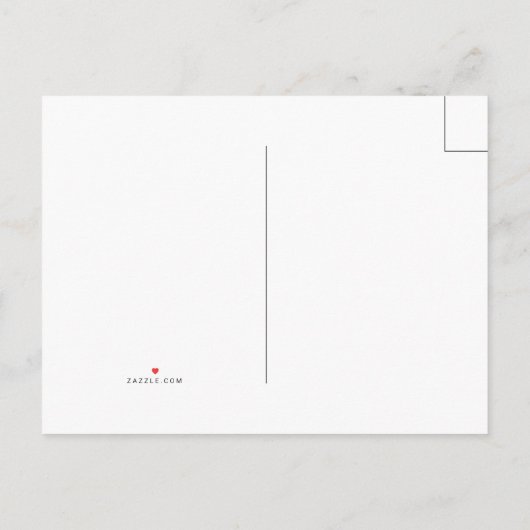 Invitation Carte Postale Logo de Long Beach State (Dos)