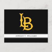 Invitation Carte Postale Logo de Long Beach State (Devant)