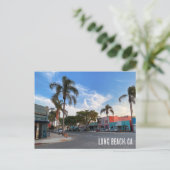 Invitation Carte Postale Long Beach California (Debout devant)