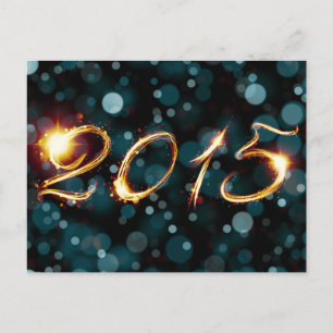 Invitation Carte Postale lumières de fête 2015