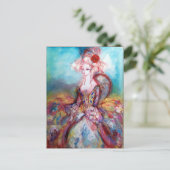 INVITATION CARTE POSTALE MADAME POMPADOUR (Debout devant)