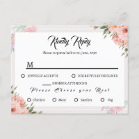 Magnifique motif floral bohème à l'aquarelle RSPV