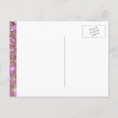 Invitation Carte Postale Maid of Honor - Joli rose (Dos)