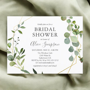 Invitation Carte Postale Mariage dans un Jardin Vert Budget