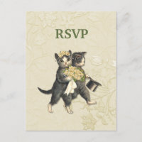 Mariage de chats Posh RSVP