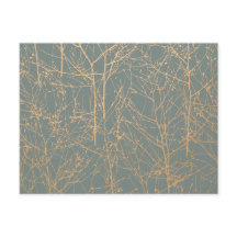 Mariage de l'ardoise 'Arbre' RSVP