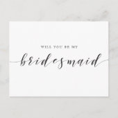 Invitation Carte Postale Mariage Russe Serez-Vous Ma Femme D'Accueil (Devant)