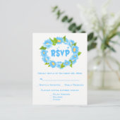 Invitation Carte Postale Mariage Rustique Réponse Pot Mason Cœurs Brun Beig (Debout devant)