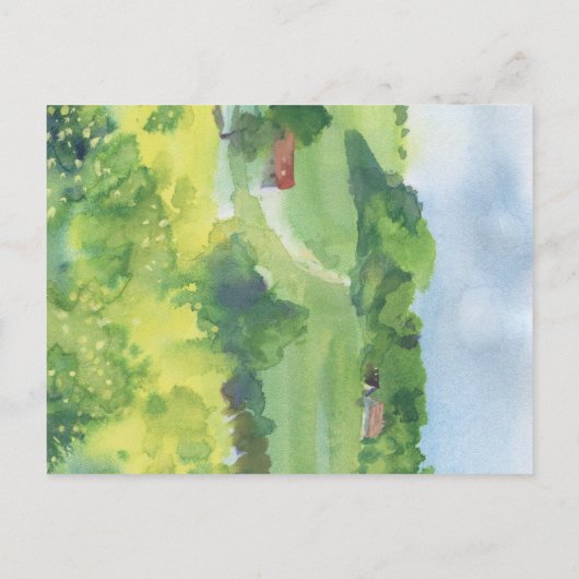 Invitation Carte Postale Mariage Week-end Ashton Hills Itinéraire Invitatio (Dos)