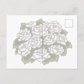 Invitation Carte Postale Mariée Heureuse 10 (Dos)