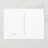 Invitation Carte Postale Marque de mot-symbole du logo de San Jose State Sp (Dos)