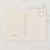 Invitation Carte Postale Marshland Elegance (Dos)
