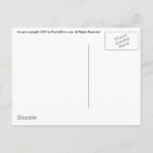 Invitation Carte Postale Martini à la goutte de citron (Dos)