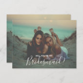 Invitation Carte Postale Meilleur thème d'amis (Devant / Derrière)