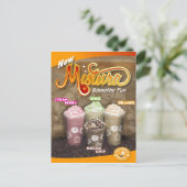 Invitation Carte Postale Mélangeurs magiques Misstura (Debout devant)