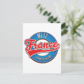 Invitation Carte Postale Metz Grand Est France (Debout devant)