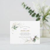 Invitation Carte Postale Moderne, Botanique, Verdure, Neutre genre (Debout devant)