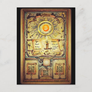 Invitation Carte Postale Mon Bitcoin personnel