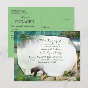 Invitation Carte Postale Monde Océans & Rivières, Lacs & Activités sportive