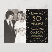 Invitation Carte Postale N'IMPORTE QUEL Anniversaire Enregistrer la Date 2  (Devant)