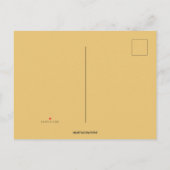 Invitation Carte Postale Noël et fête de Noël de neige modifiables (Dos)