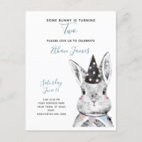 Noir et blanc Un lapin atteint deux ans