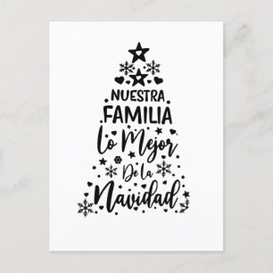 Invitation Carte Postale Notre Famille Le Meilleur De Noël