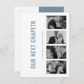 Invitation Carte Postale Notre prochain Signet de chapitre Enregistrer l'in (Devant / Derrière)