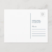 Invitation Carte Postale Nous sommes allés au Kansas (Dos)