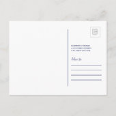 Invitation Carte Postale Nous sommes allés en Alabama (Dos)