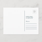 Invitation Carte Postale Nous sommes allés en Illinois (Dos)