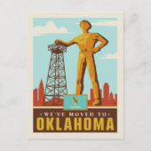 Invitation Carte Postale Nous sommes allés en Oklahoma (Devant)