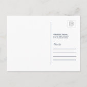 Invitation Carte Postale Nous sommes partis en Géorgie (Dos)