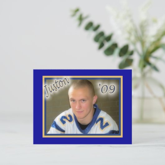 Invitation Carte Postale Open House (Debout devant)