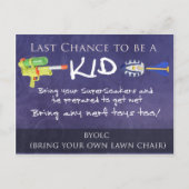 Invitation Carte Postale option 34 (Dos)