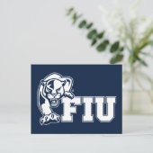 Invitation Carte Postale Panthers de la FIU - Logo blanc (Debout devant)